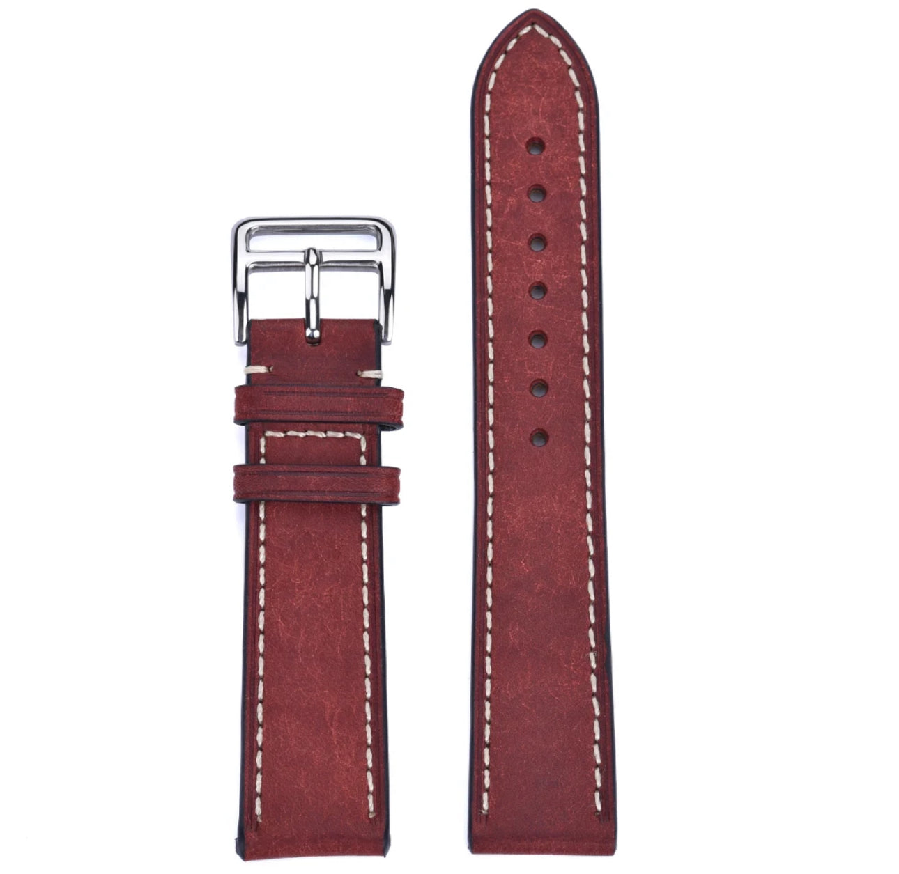 Italian Premium Top Grain Leather Red-Limited Edition