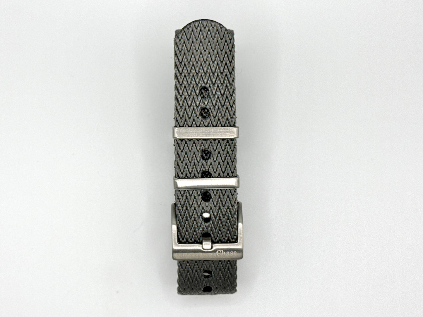 Grey NATO Herringbone Strap