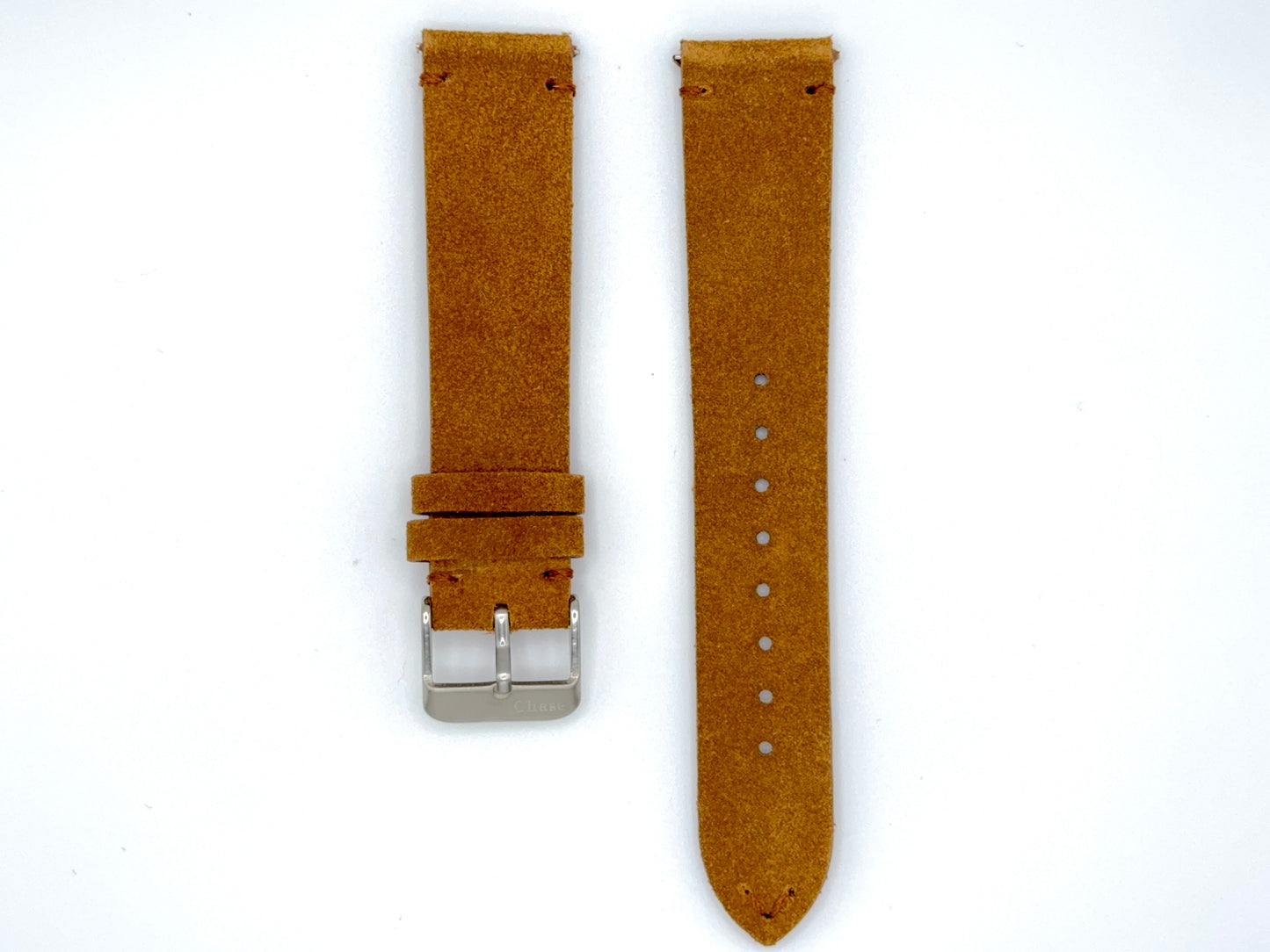 Brown Leather Suede Vintage Strap