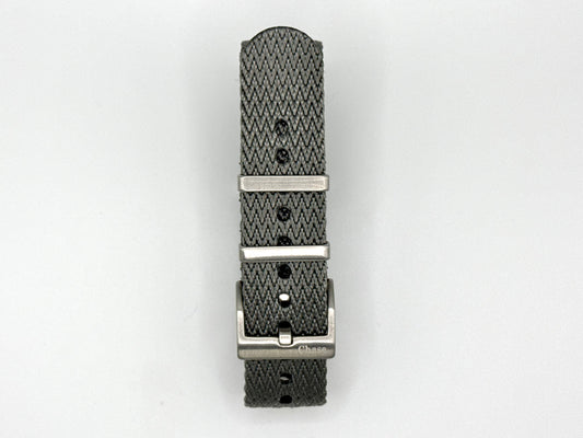 Grey NATO Herringbone Strap